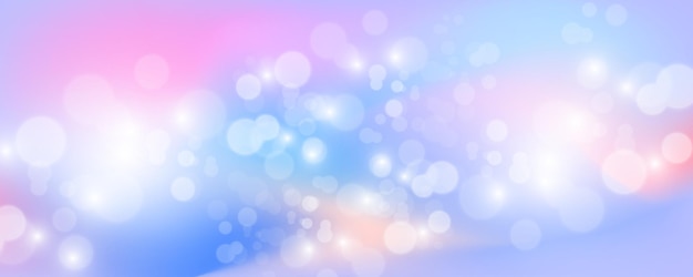 Bright holographic background with sparkles vector illustration