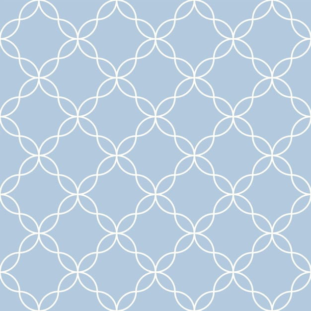 Vector bright ogee seamless pattern vector background wavy lines moroccan scales mosaic wallpaper print