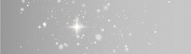 A bright shimmer shine with a special light Vector stardust Christmas abstract pattern