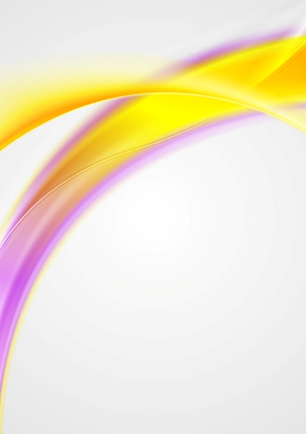 Bright shiny waves vector abstract background