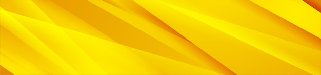 Bright yellow glossy stripes abstract background