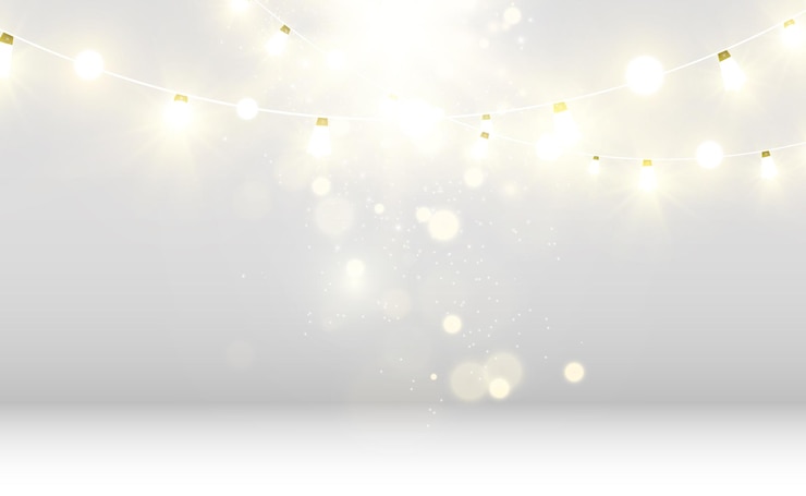 Vector brilliant gold dust vector shine glittering shiny ornaments for background vector illustration