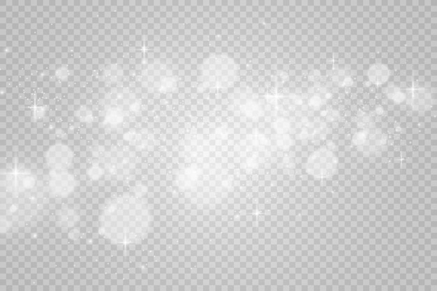 Brilliant gold dust vector shine Glittering shiny ornaments for background Vector illustration