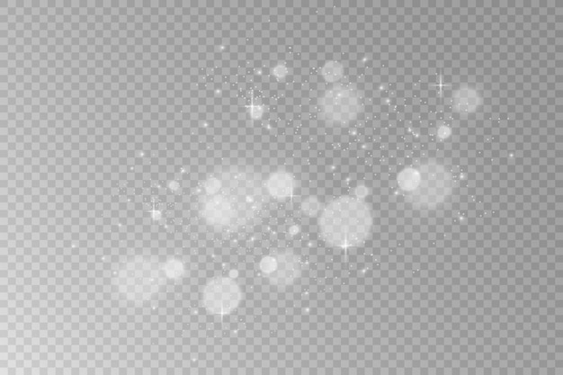 Brilliant gold dust vector shine Glittering shiny ornaments for background Vector illustration