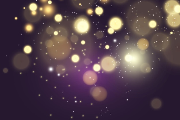 Brilliant gold dust vector shine Glittering shiny ornaments for background Vector illustration