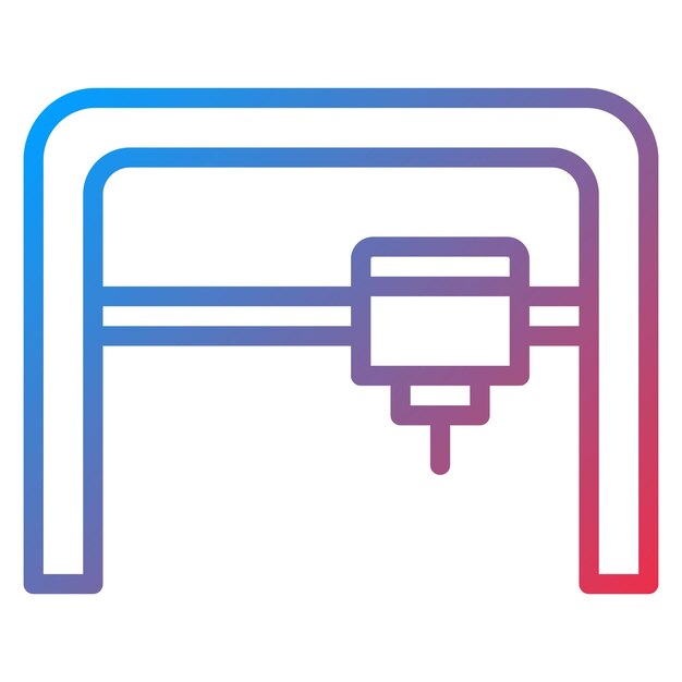 Brim icon vector image Can be used for 3d Printing