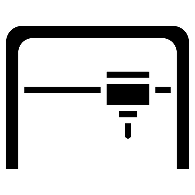 Brim icon vector image Can be used for 3d Printing