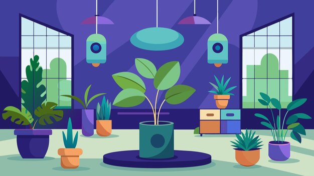 Vector bring a touch of nature into your listening space with indoor plants that can improve acoustics and