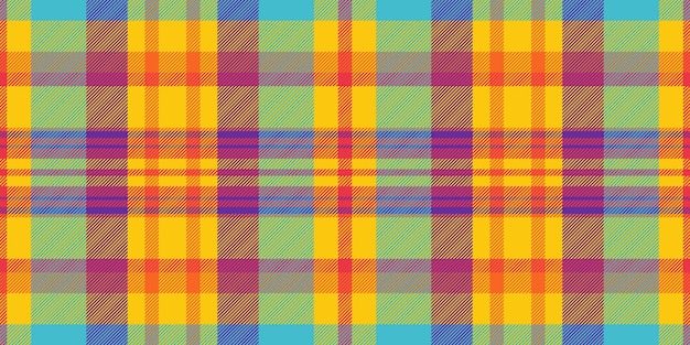 Britain pattern textile texture individuality seamless check background Size plaid fabric vector tartan in bright and cyan colors