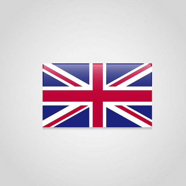 British flag design vector