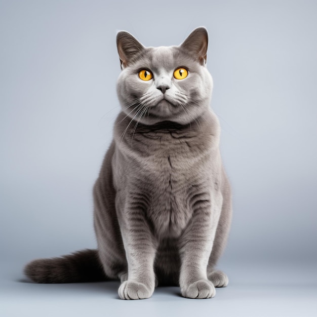 British Shorthair kitten cat