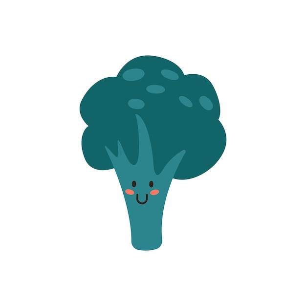 Broccoli Vector Vegetable Illustration