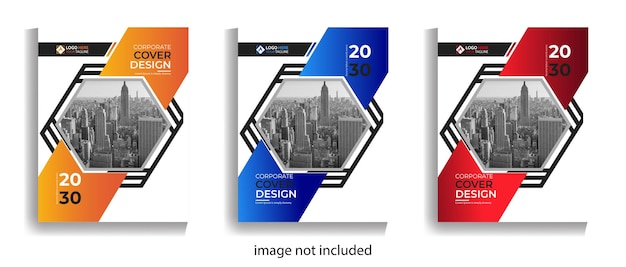 브로셔 비즈니스 책 표지 디자인 서식 파일 및 벡터 디자인