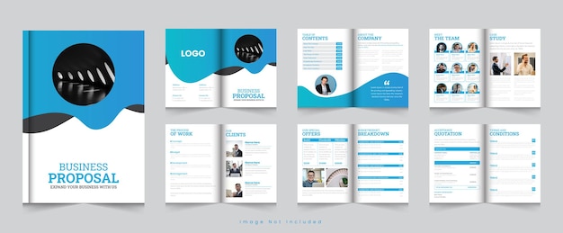 A brochure for a company called the brand.