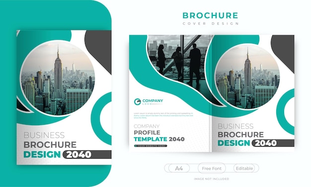 Brochure cover design or Company profile template