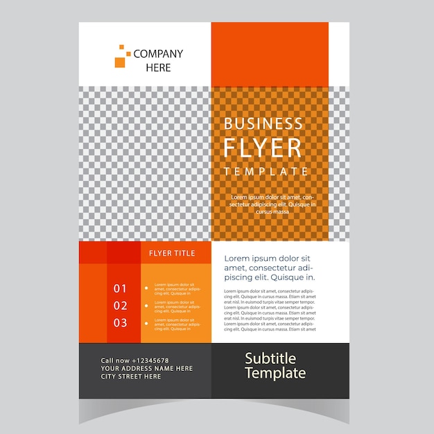 Vector brochure design cover modern layout annual report poster flyer in a4