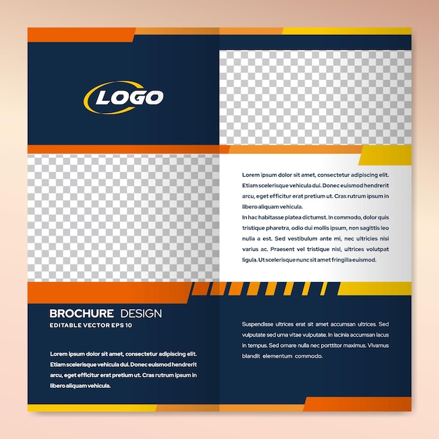 Brochure design template best for automotive business