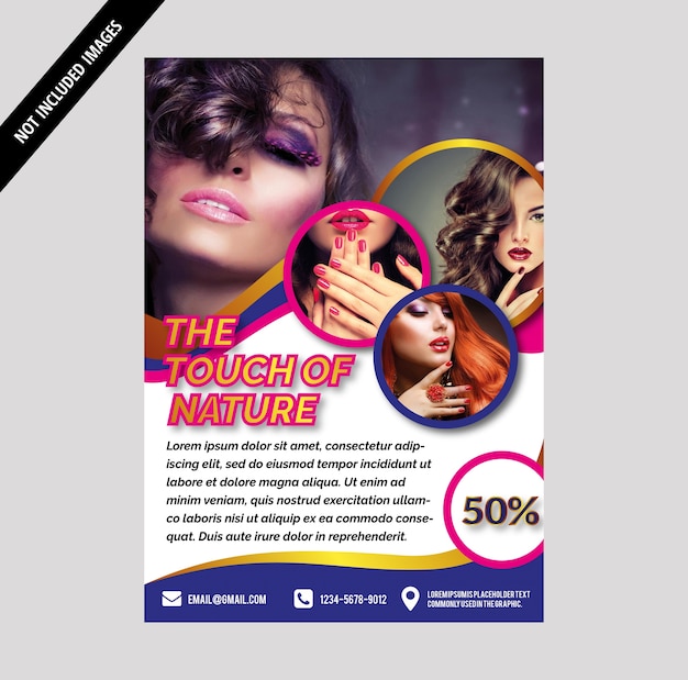 Vector brochure design