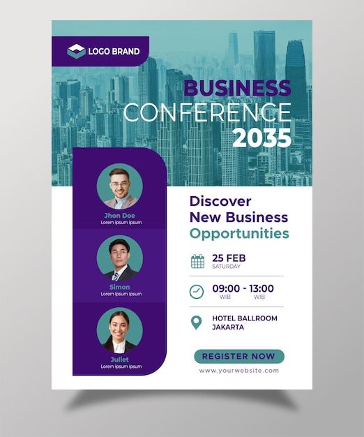 brochure flyer business conference03