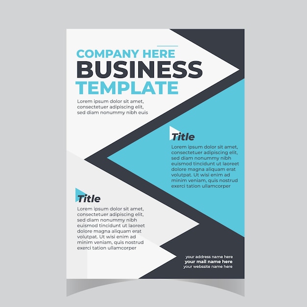 brochure flyer template layout background design booklet leaflet corporate business annual report