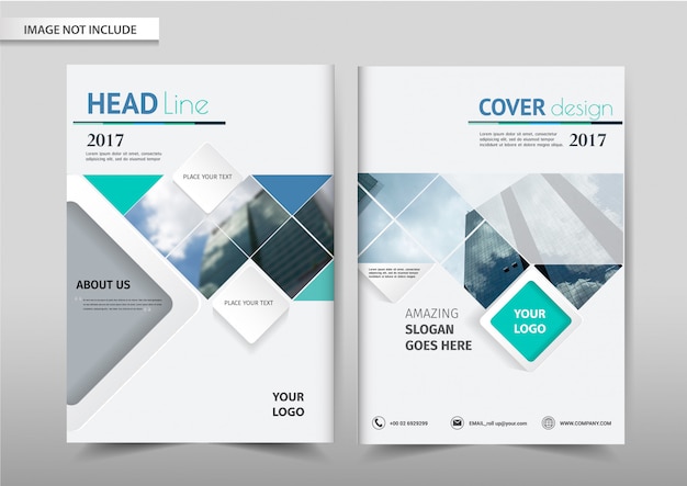 Vector brochure flyer template