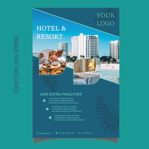 Vector brochure hotelzomer