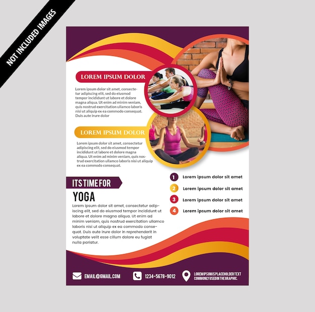 Vector brochure ontwerp