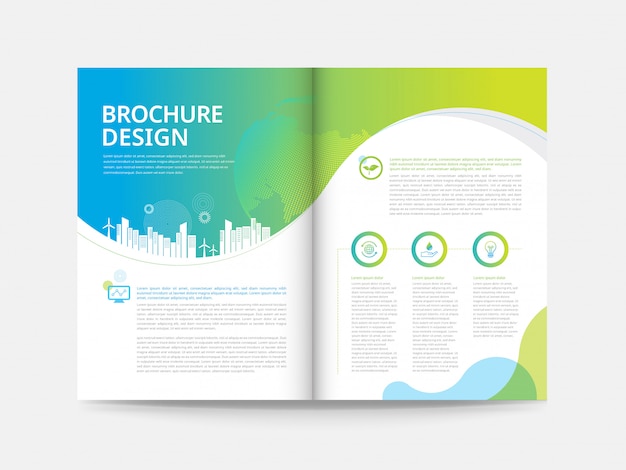 brochure ontwerpsjabloon