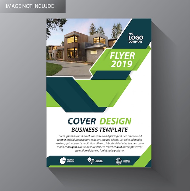 Vector brochure template layout cover design annual report