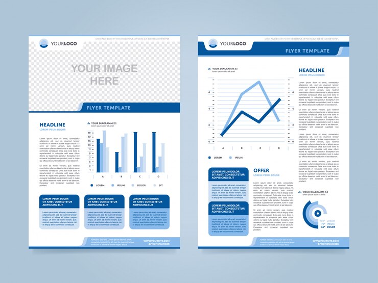 Vector brochure template