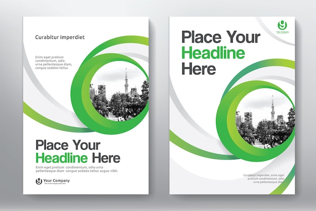 Brochure templatemagazinemodern flyer designvector illustratie