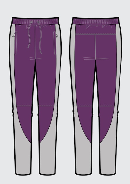 Broek kleding vector kleding sportieve kleur