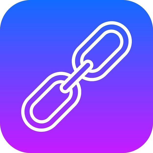 壊れたリンクベクトルイラスト