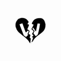 Vector brokenhearted