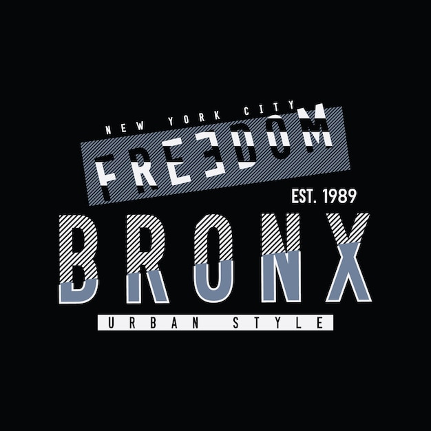 Bronx tshirt and apparel design