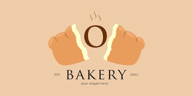 Brood Baker Logo-ontwerp met Letter A