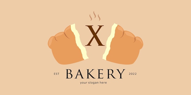 Brood Baker Logo-ontwerp met Letter A