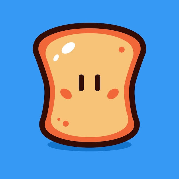 Brood cartoon vectorillustratie