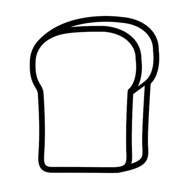 Brood icoon deign sjabloon