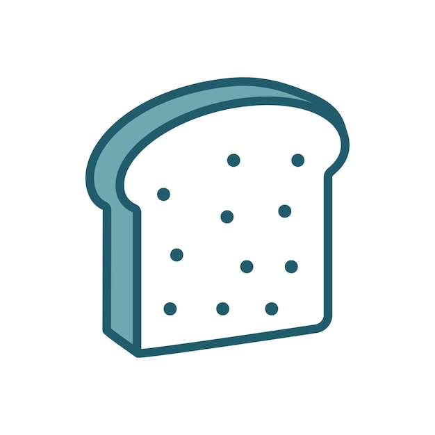 brood icoon vector ontwerp sjabloon op witte achtergrond