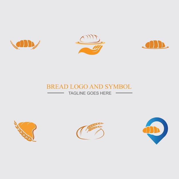 Brood logo afbeeldingen afbeelding ontwerp