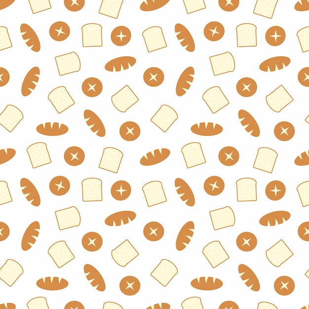 Brood naadloos patroon
