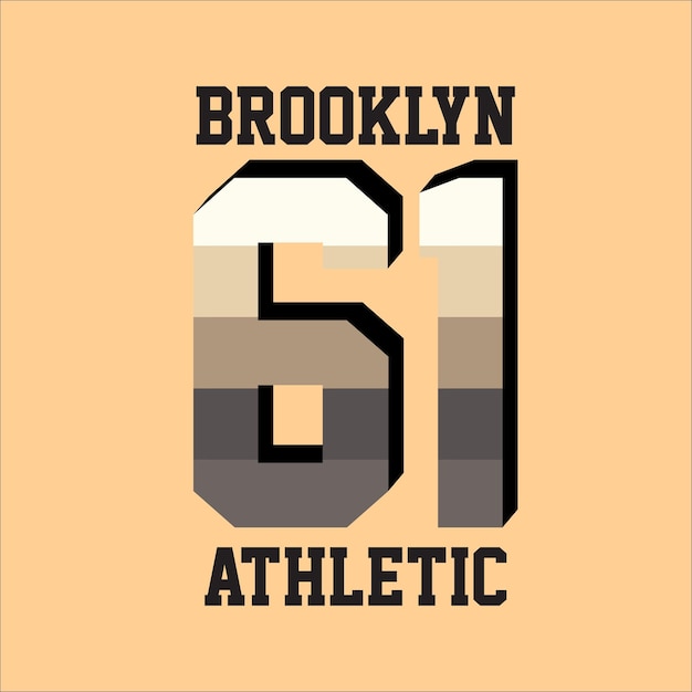 Brooklyn 61 vintage semplice atletico