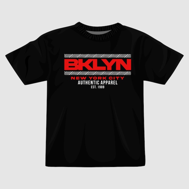 Vector brooklyn t shirt design