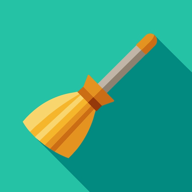 Vector brooms vector illustration