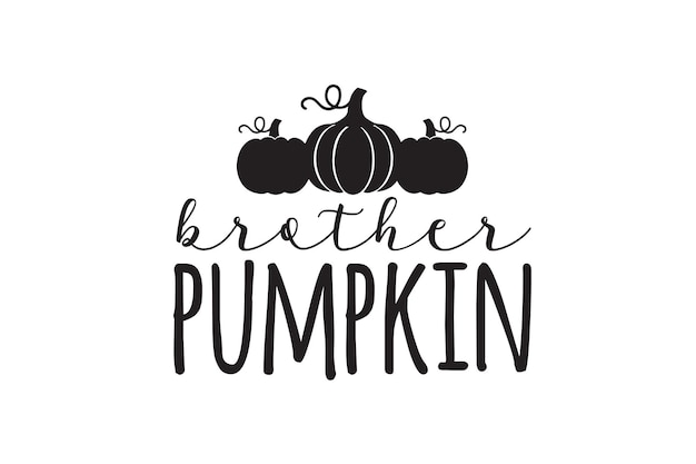 Brother Pumpkin Vector-bestand