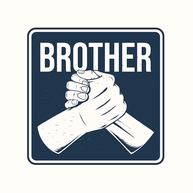 Шаблон логотипа Братства