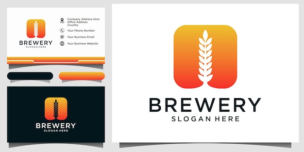 Brouwerij logo ontwerp