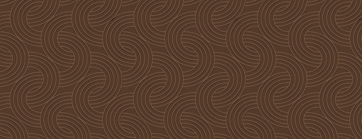 Vector brown background with swirling pattern art deco pattern background brown background vector