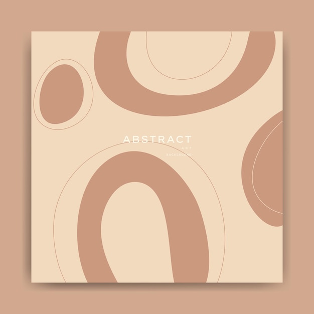 Vector a brown and beige cover with the word abstract on it.